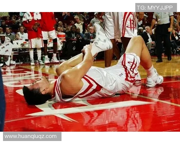 姚明在比赛中被扣篮瞬间的精彩图片回顾与分析